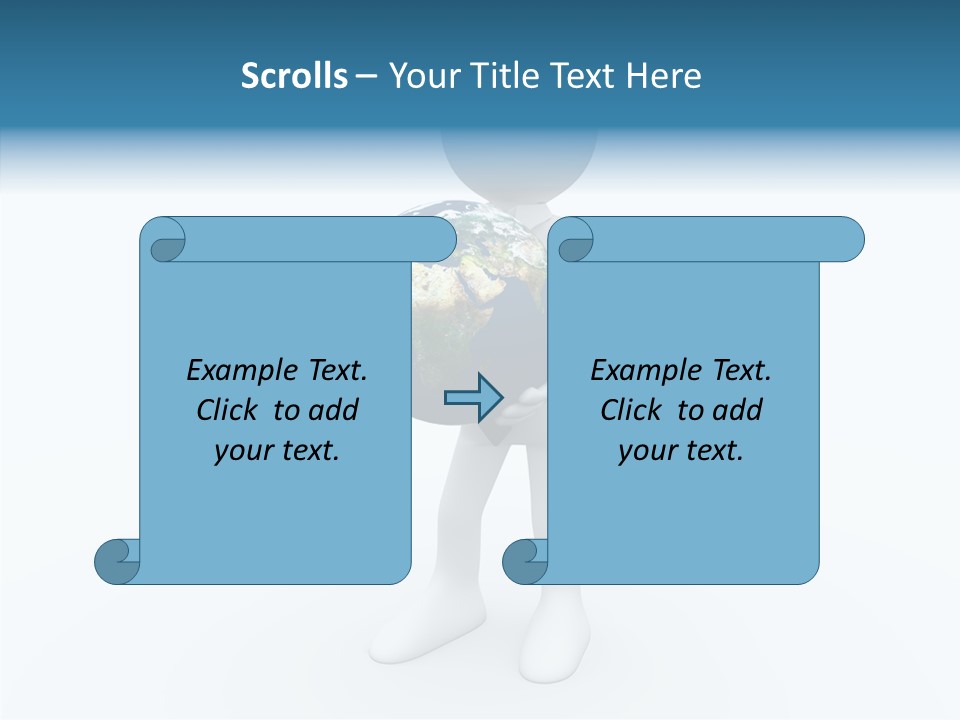 Win Atmosphere Continents PowerPoint Template