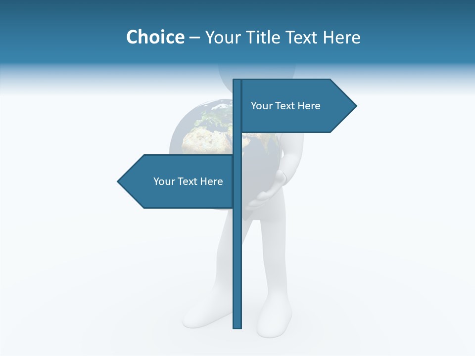 Win Atmosphere Continents PowerPoint Template