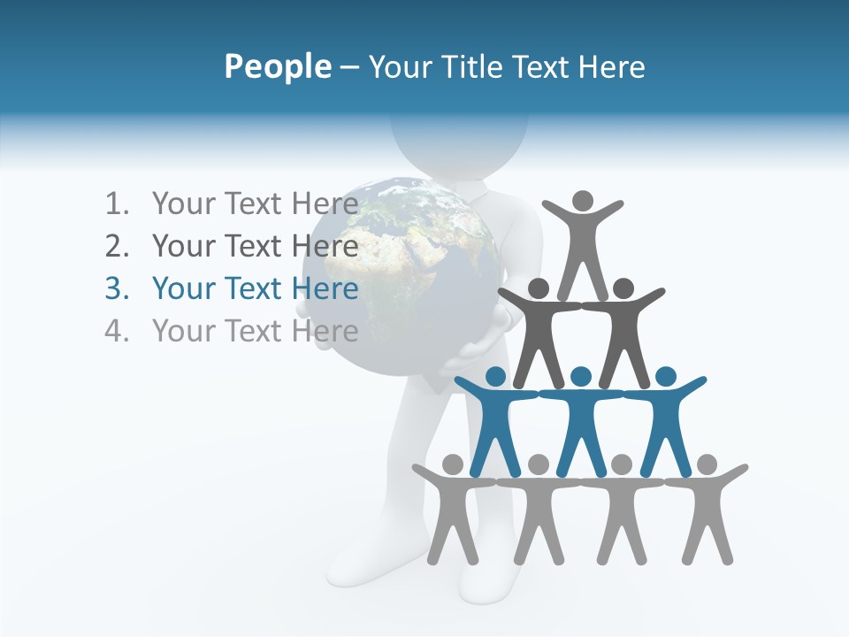 Win Atmosphere Continents PowerPoint Template