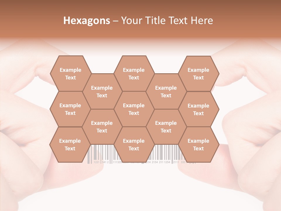 White Shopping Distribution PowerPoint Template