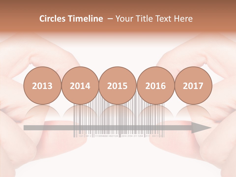 White Shopping Distribution PowerPoint Template