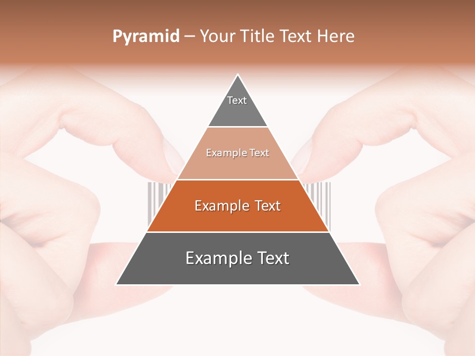 White Shopping Distribution PowerPoint Template