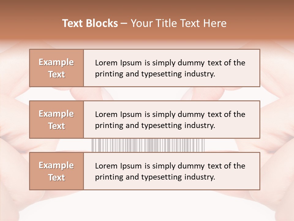 White Shopping Distribution PowerPoint Template