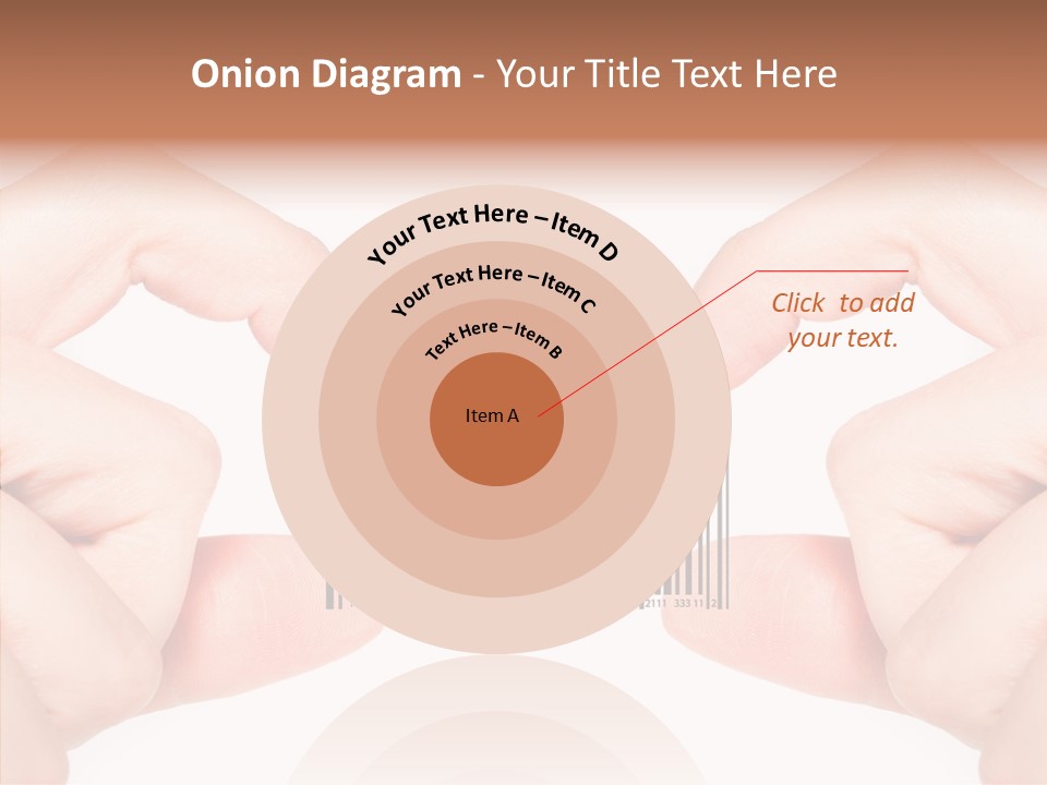 White Shopping Distribution PowerPoint Template
