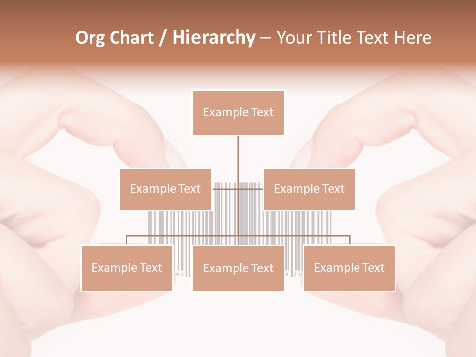 White Shopping Distribution PowerPoint Template