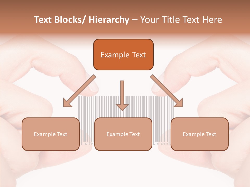 White Shopping Distribution PowerPoint Template