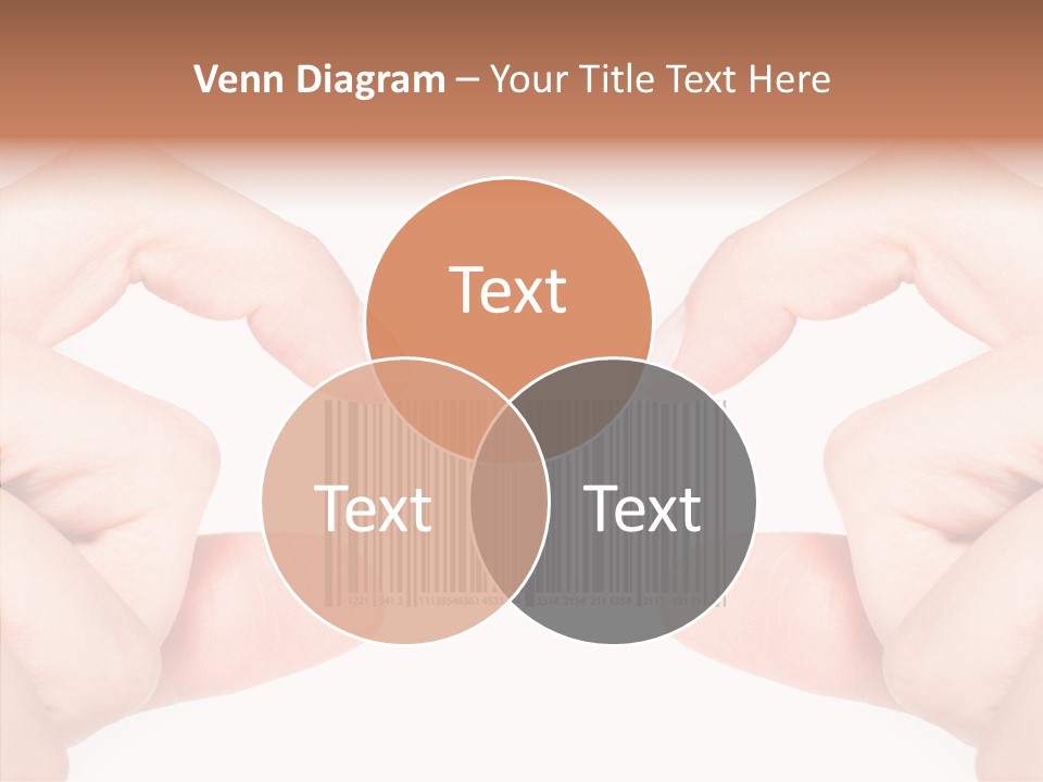 White Shopping Distribution PowerPoint Template