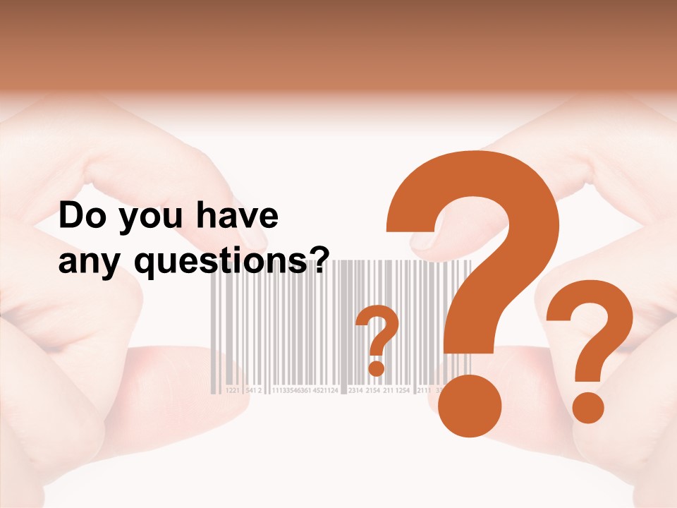 White Shopping Distribution PowerPoint Template