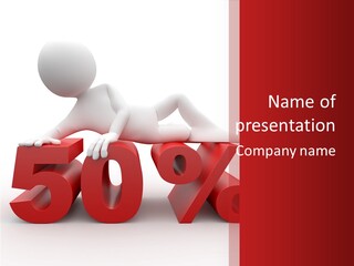 Zero Abstract Drawing PowerPoint Template