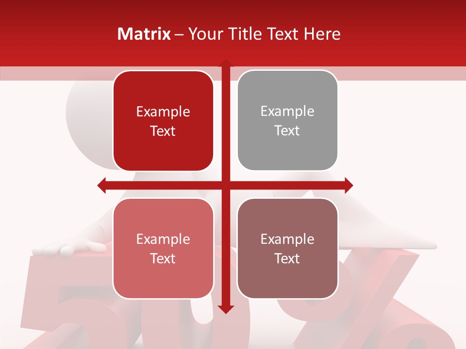 Zero Abstract Drawing PowerPoint Template