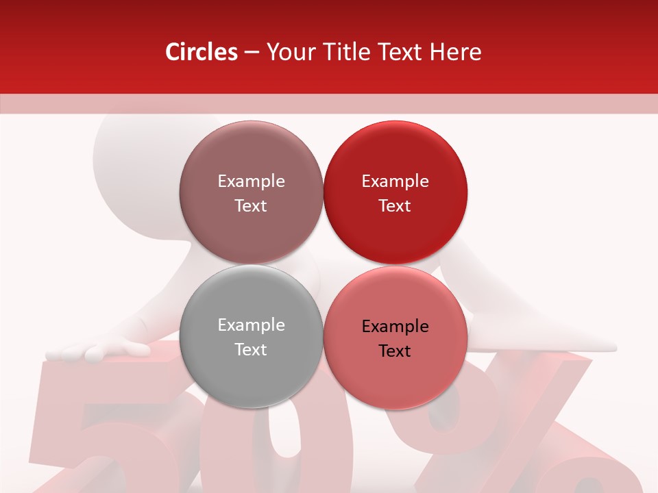 Zero Abstract Drawing PowerPoint Template