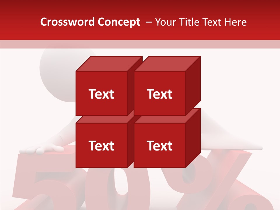 Zero Abstract Drawing PowerPoint Template