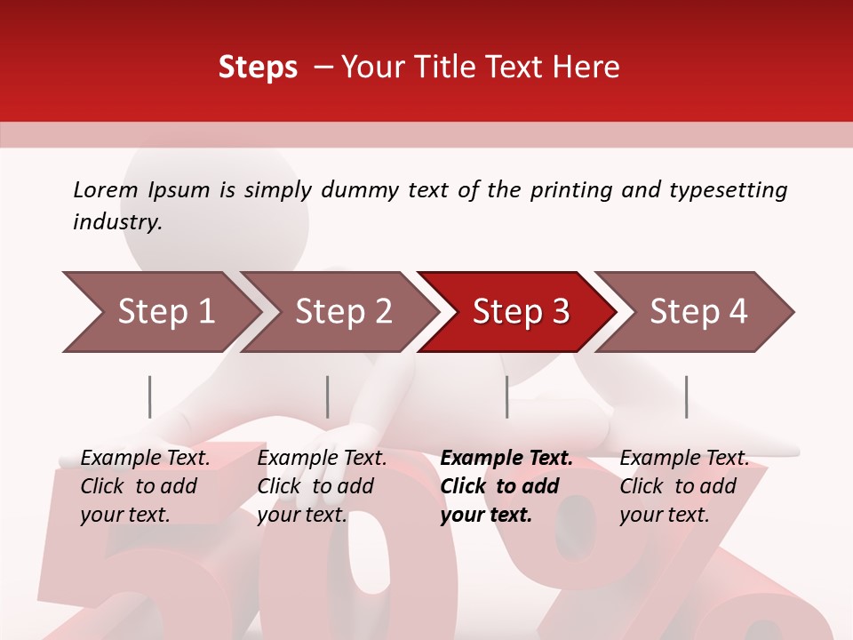 Zero Abstract Drawing PowerPoint Template