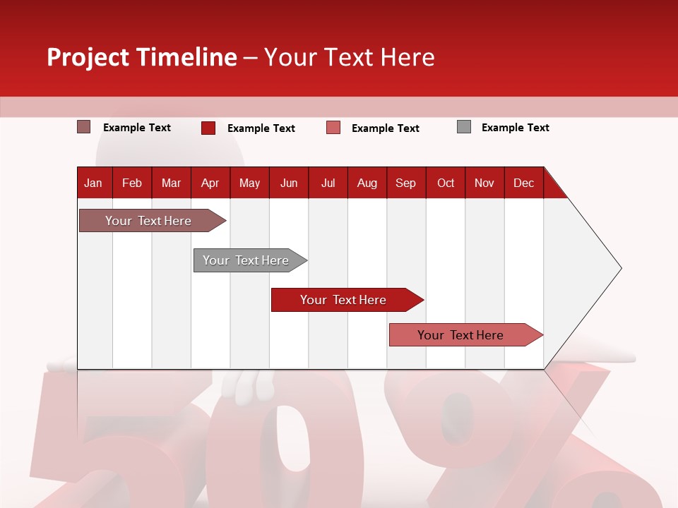 Zero Abstract Drawing PowerPoint Template