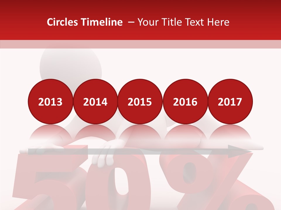 Zero Abstract Drawing PowerPoint Template