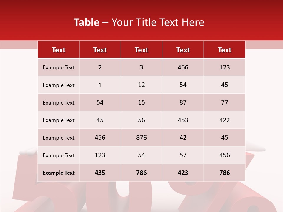 Zero Abstract Drawing PowerPoint Template