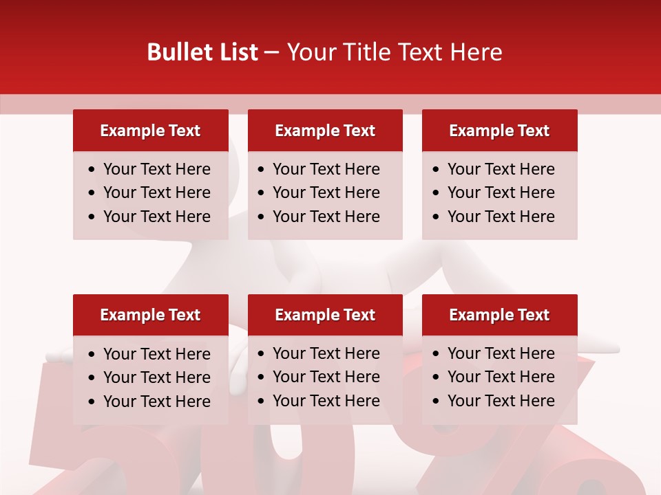 Zero Abstract Drawing PowerPoint Template