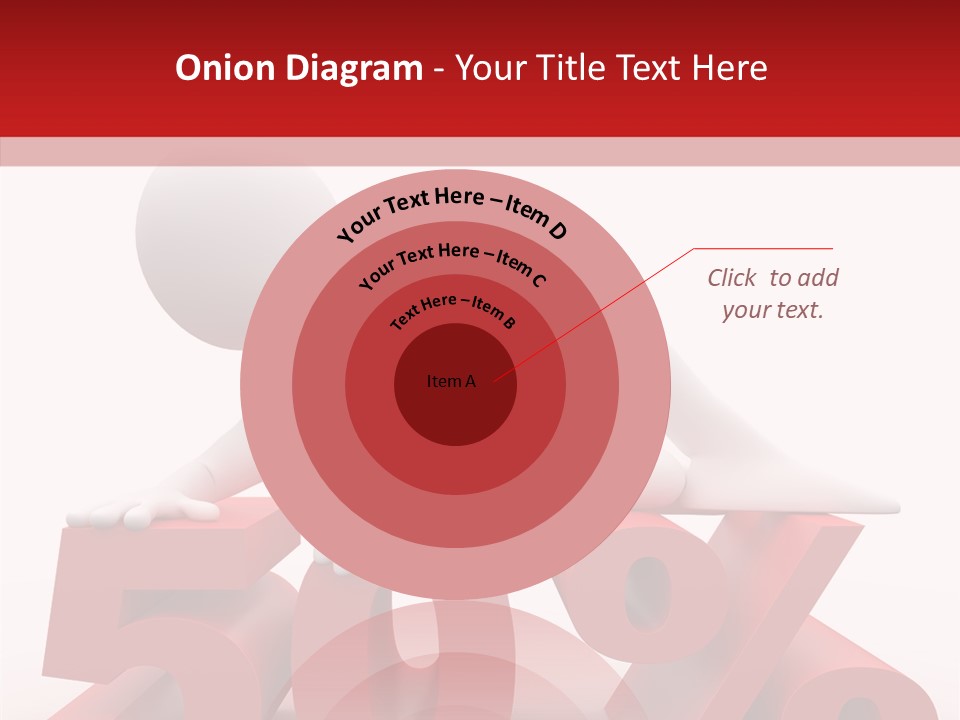 Zero Abstract Drawing PowerPoint Template