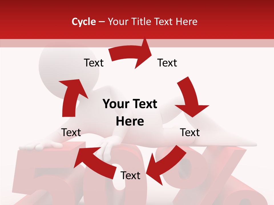 Zero Abstract Drawing PowerPoint Template