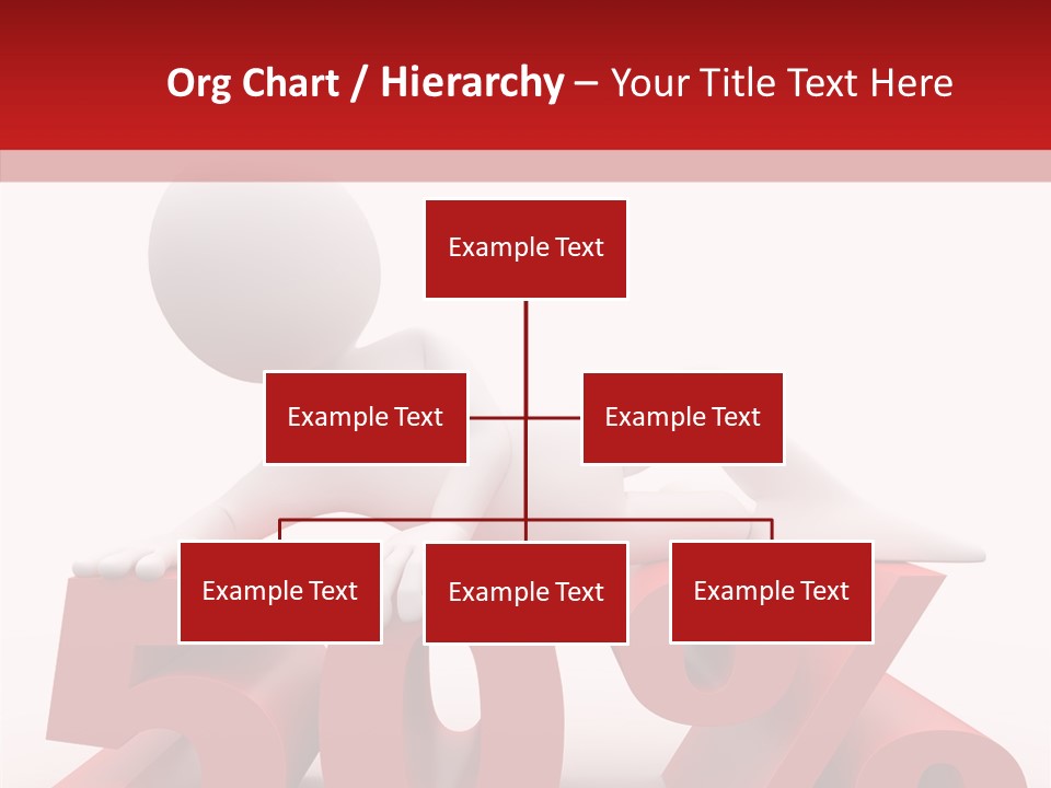 Zero Abstract Drawing PowerPoint Template