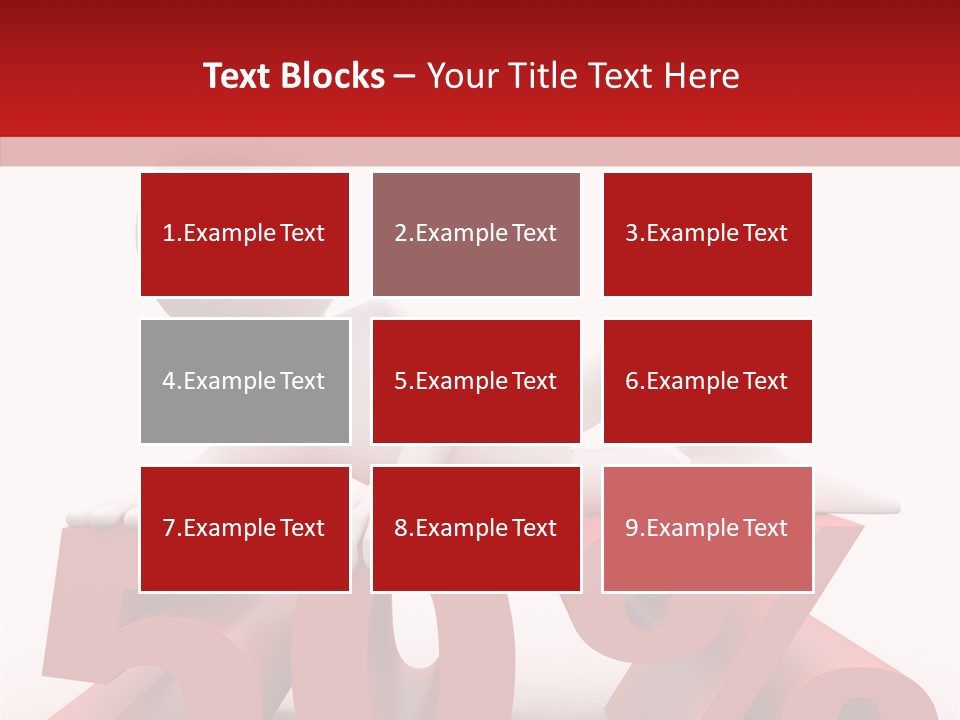 Zero Abstract Drawing PowerPoint Template