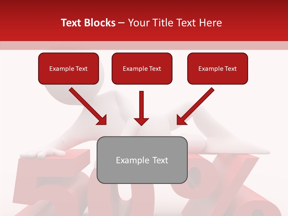 Zero Abstract Drawing PowerPoint Template
