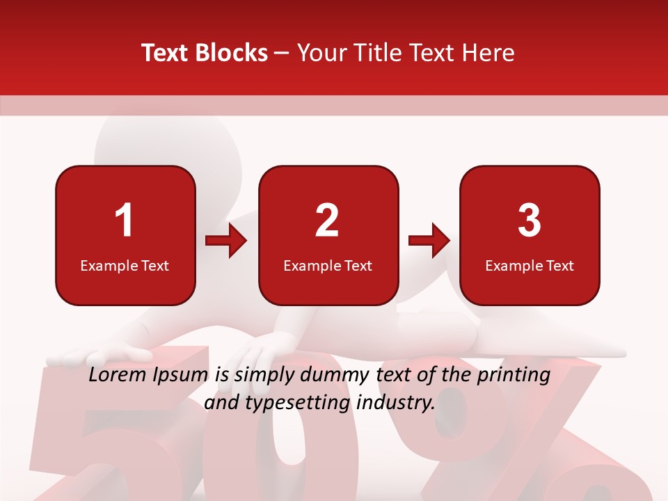 Zero Abstract Drawing PowerPoint Template