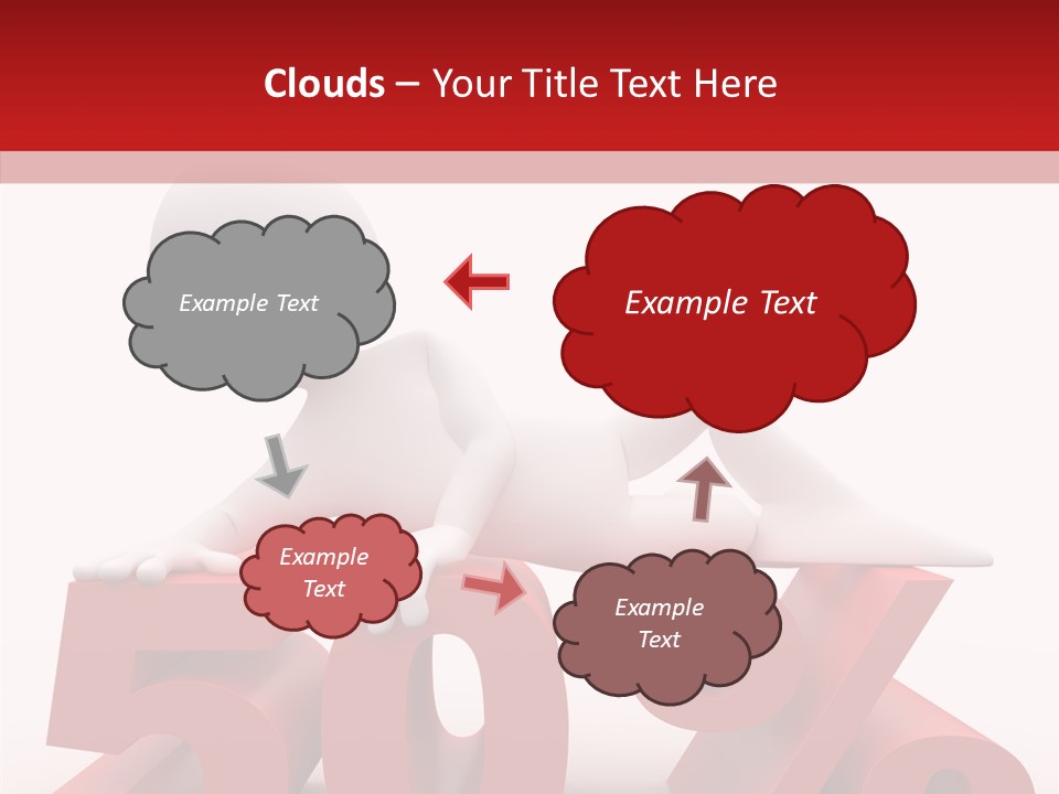 Zero Abstract Drawing PowerPoint Template