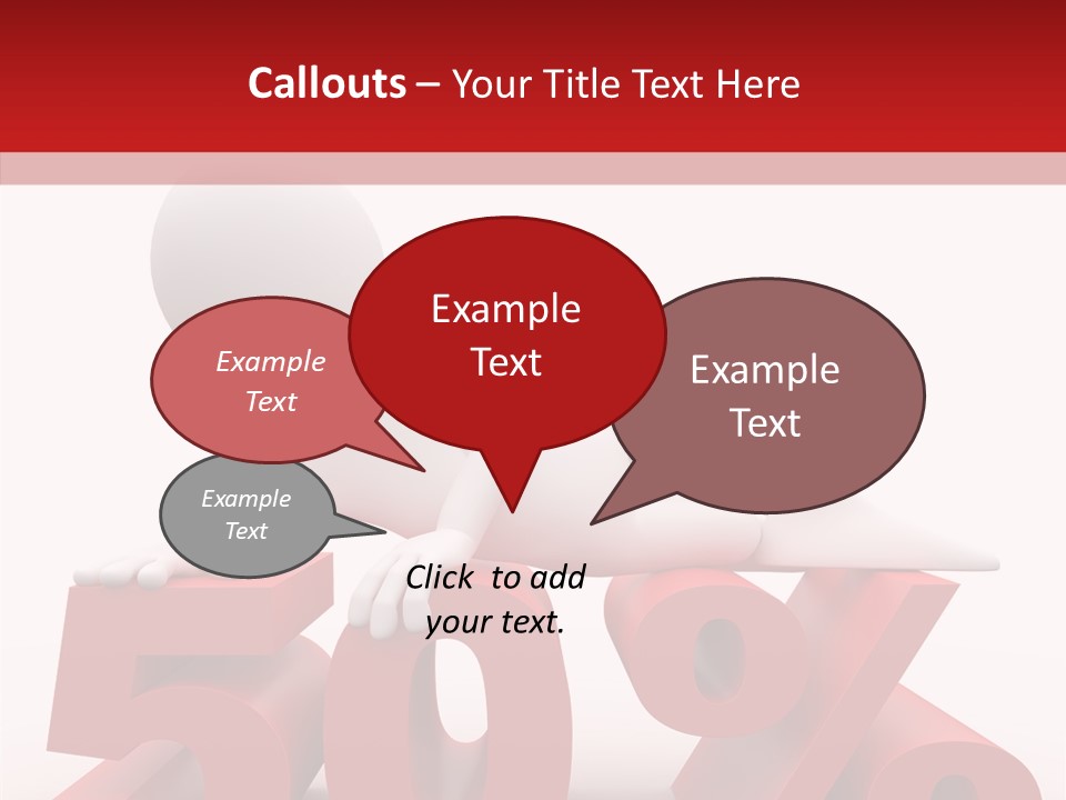 Zero Abstract Drawing PowerPoint Template
