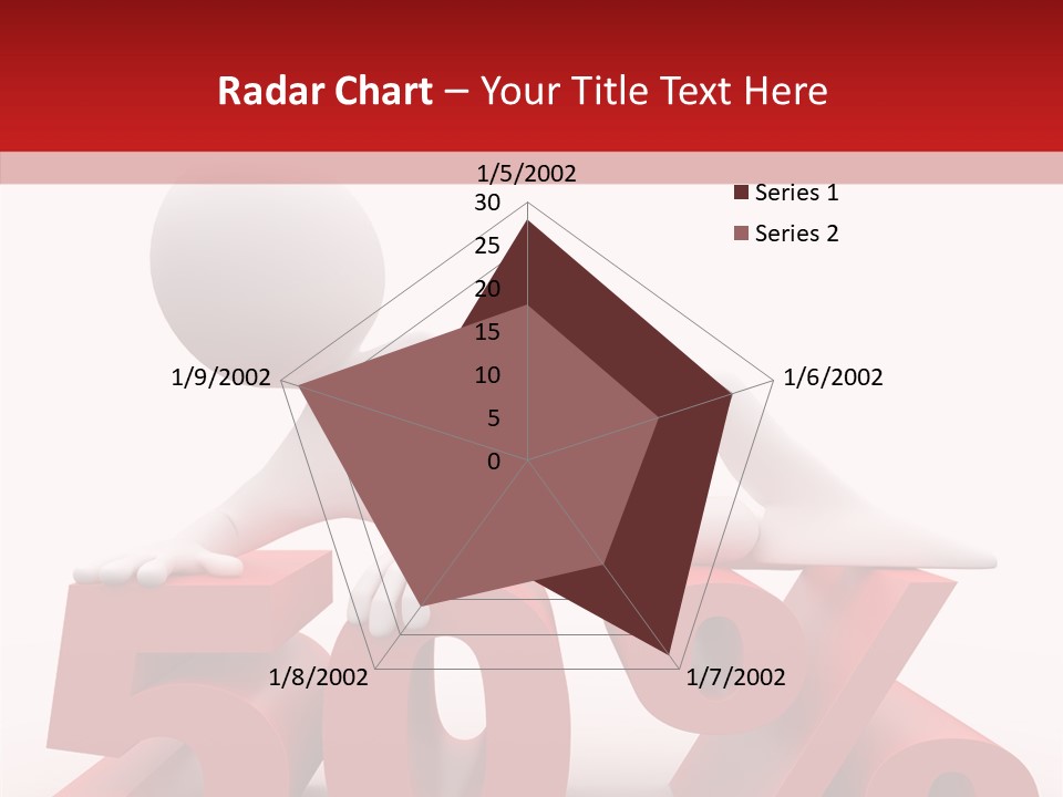 Zero Abstract Drawing PowerPoint Template