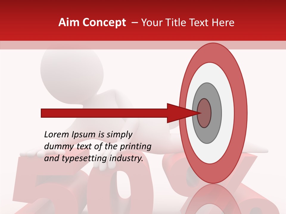 Zero Abstract Drawing PowerPoint Template