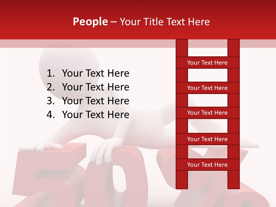 Zero Abstract Drawing PowerPoint Template
