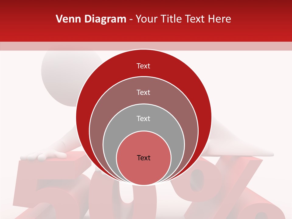 Zero Abstract Drawing PowerPoint Template