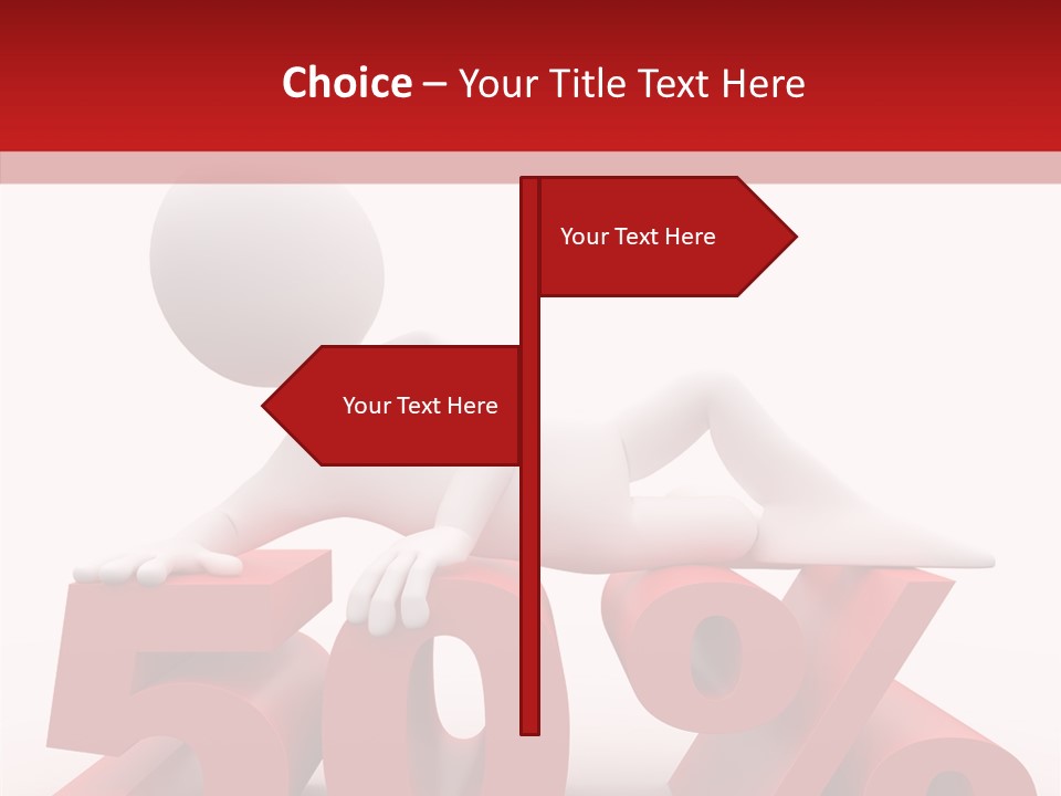 Zero Abstract Drawing PowerPoint Template
