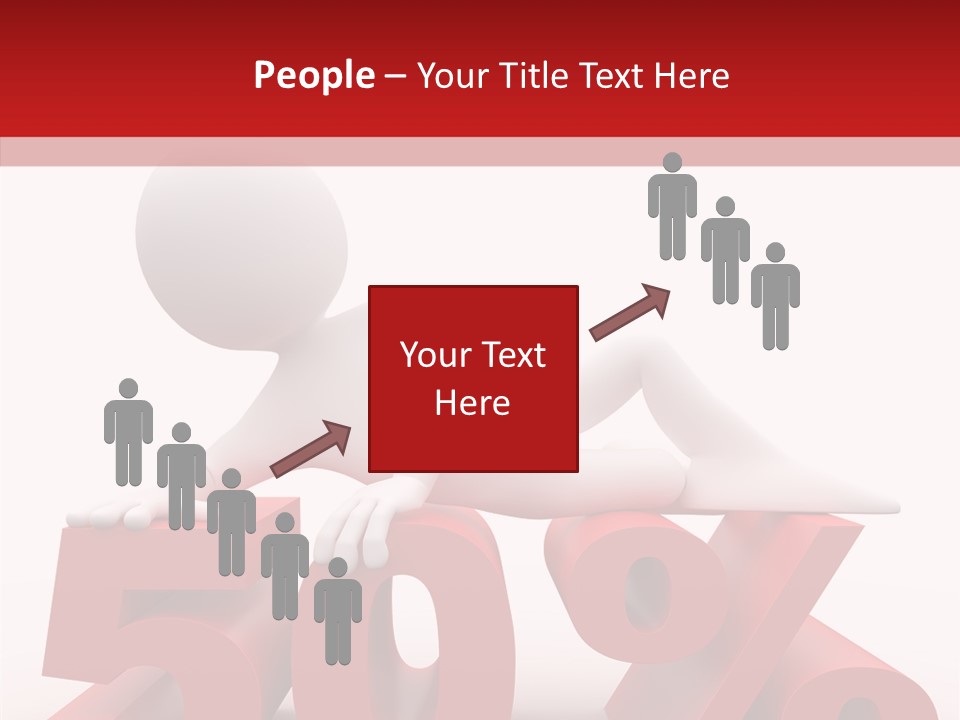 Zero Abstract Drawing PowerPoint Template