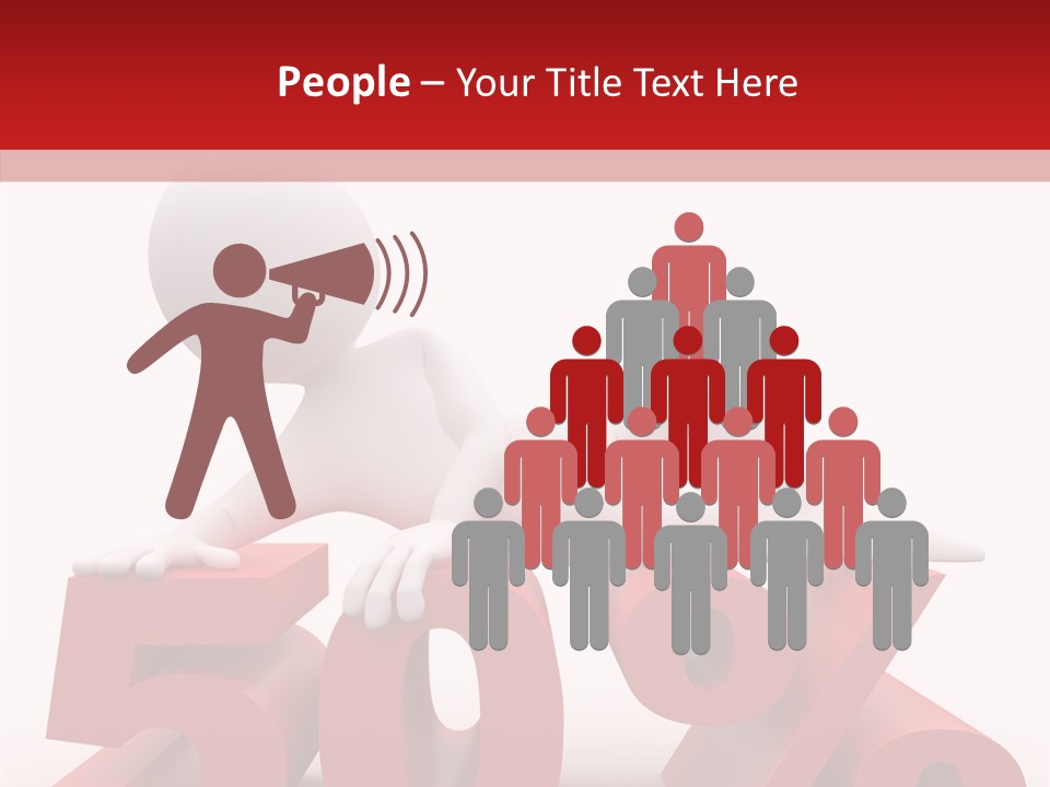 Zero Abstract Drawing PowerPoint Template