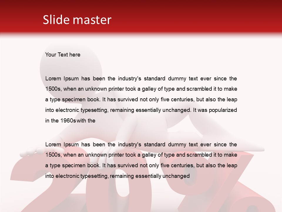 Statistics Humorous People PowerPoint Template