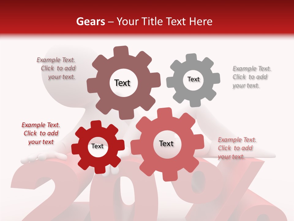 Statistics Humorous People PowerPoint Template