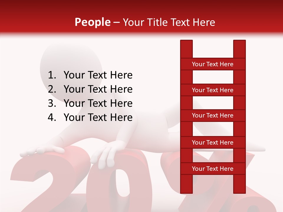 Statistics Humorous People PowerPoint Template