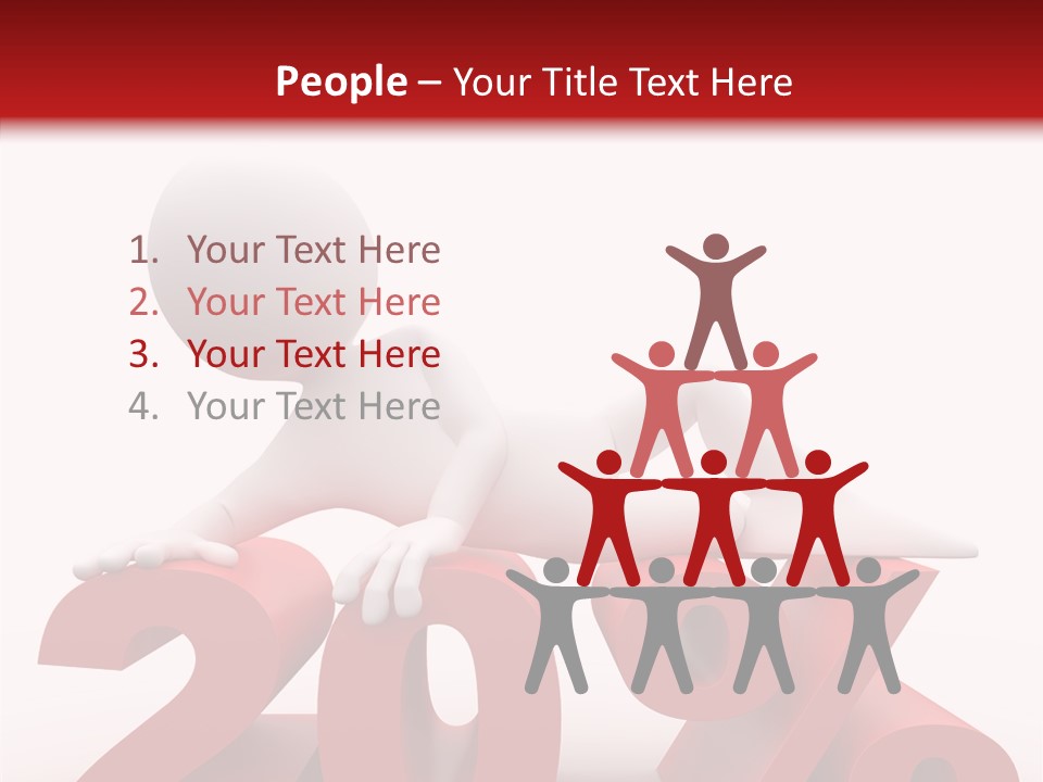 Statistics Humorous People PowerPoint Template