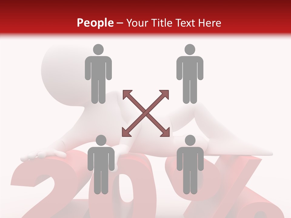 Statistics Humorous People PowerPoint Template