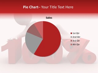 Human Hundred Percentage PowerPoint Template