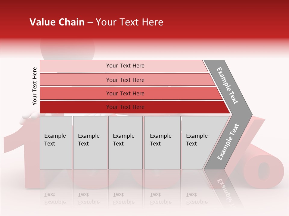 Human Hundred Percentage PowerPoint Template
