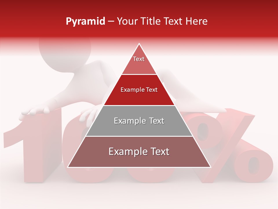 Human Hundred Percentage PowerPoint Template