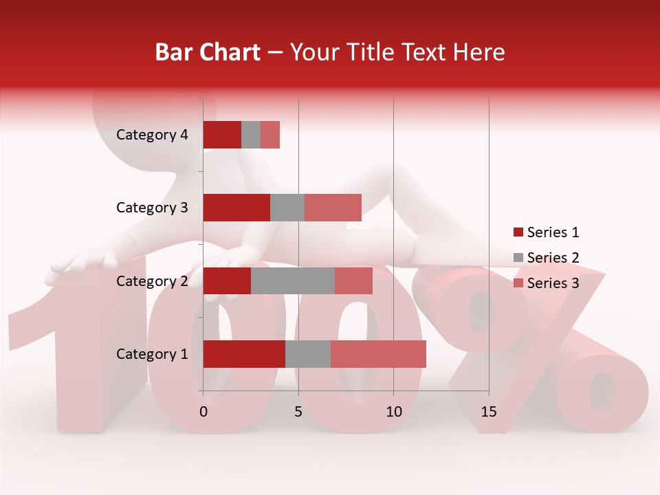 Human Hundred Percentage PowerPoint Template