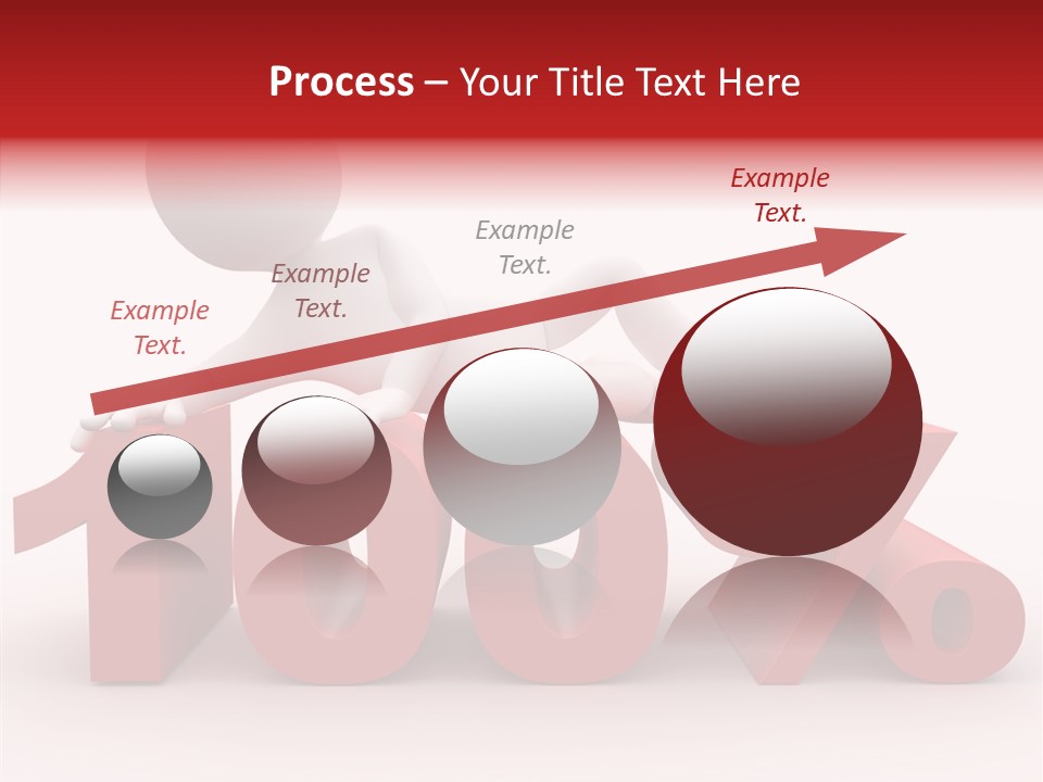 Human Hundred Percentage PowerPoint Template