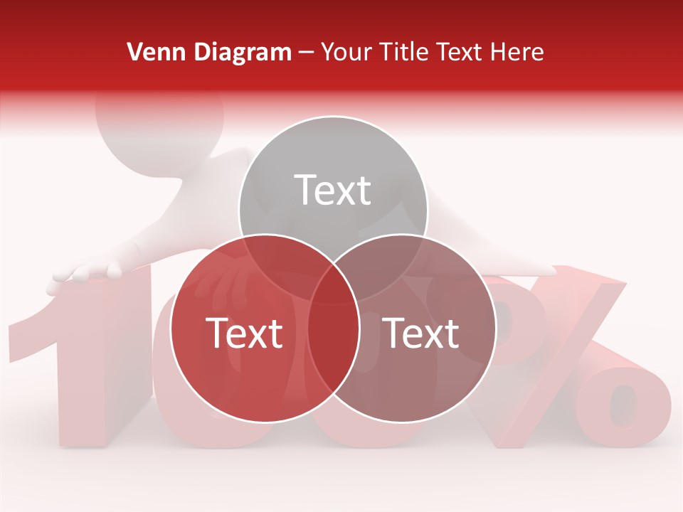 Human Hundred Percentage PowerPoint Template