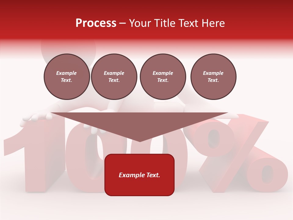 Human Hundred Percentage PowerPoint Template