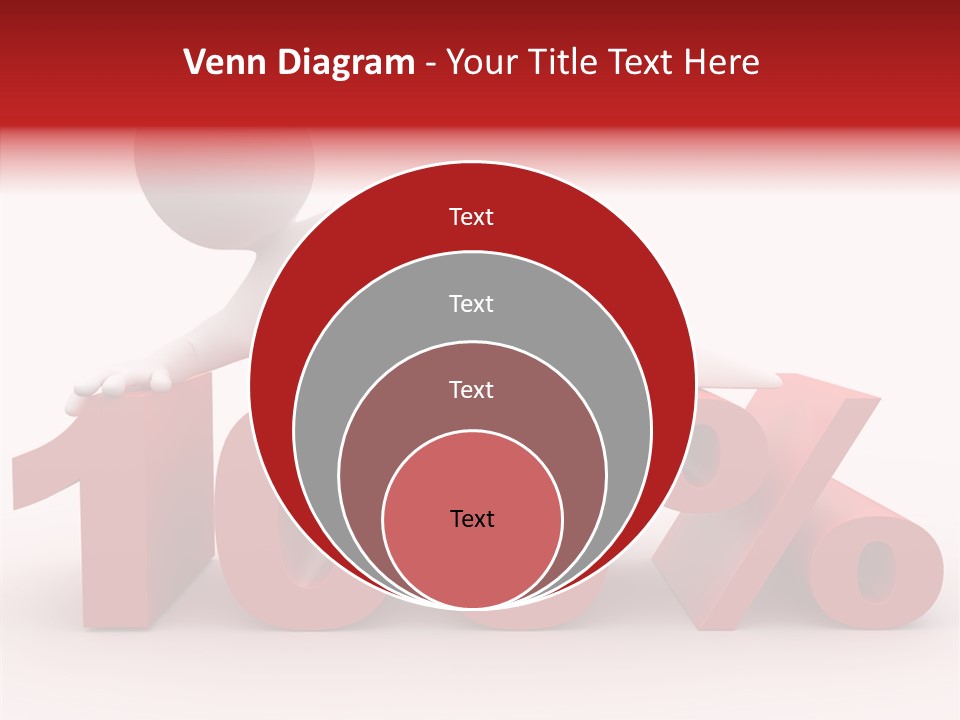 Human Hundred Percentage PowerPoint Template