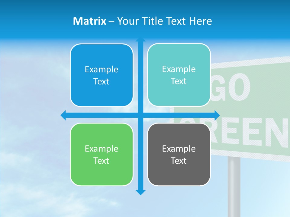 Editorial Encouragement Change PowerPoint Template